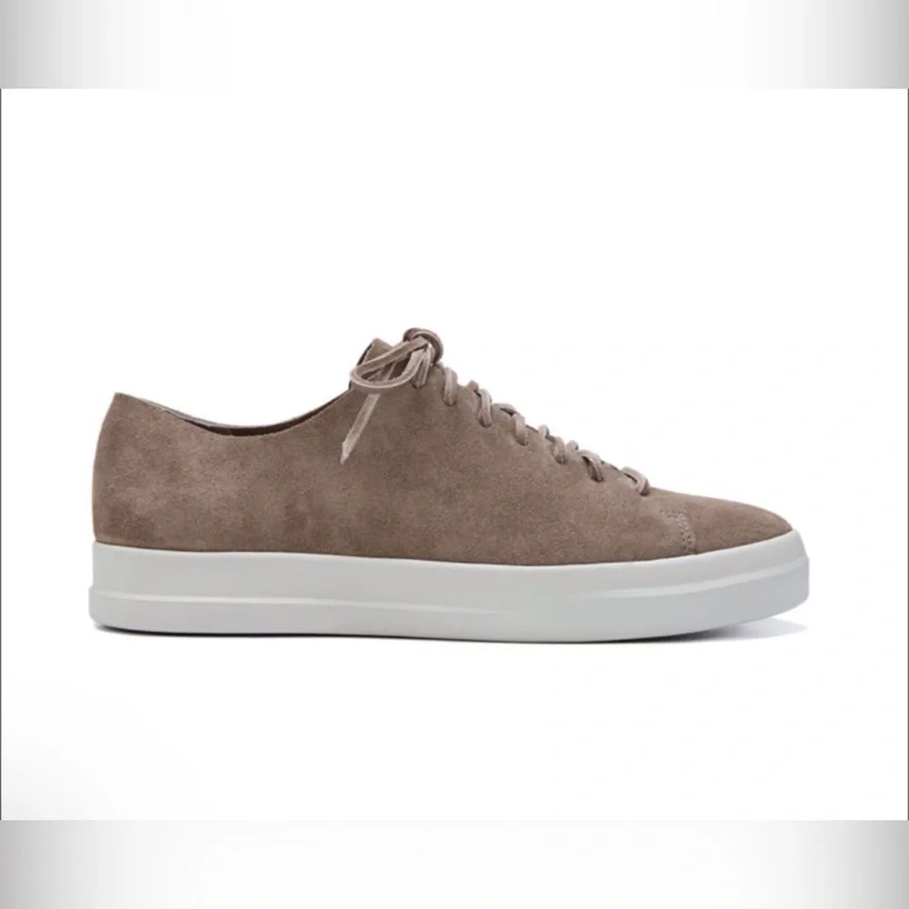 Vince Men's Copeland Tan Suede Sneakers Size 8.5‎